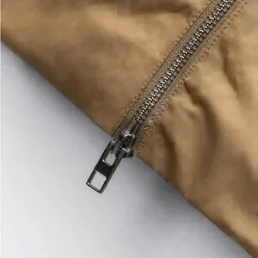Zara NWT Puff Bomber Full Zip Mini Dress XS MINIMALIST QUIET FLEX MODERN COUTURE - Picture 13 of 17